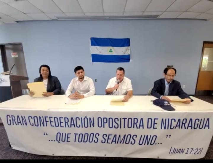 confederacion opositora de Nicaragua