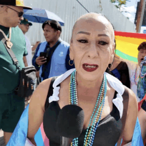 macha del Orgullo LGBTIQA+ en Tegucigalpa